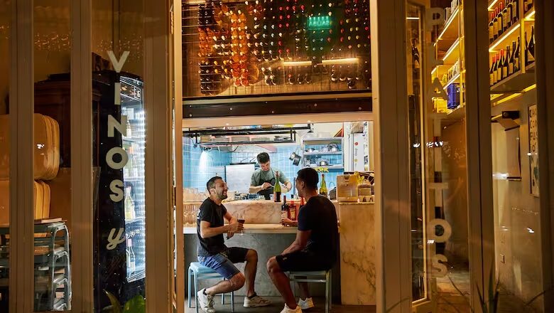 En “el San Isidro de zona sur”. Pequeños cafés, bares y restaurantes dan forma a un circuito con aires de barrio