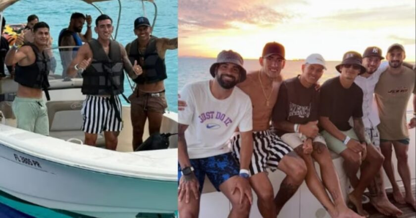 El álbum de las vacaciones de los jugadores de Boca: del destino “en equipo” a la elección argentina de Cavani