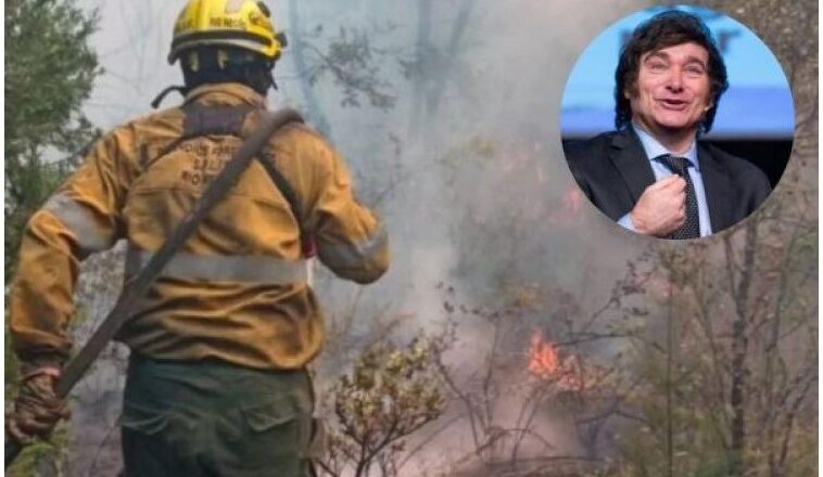 El Gobierno tardó dos meses en comprar mangueras contra incendios mientras Milei insultaba a María Becerra