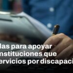 La Ciudad acompaña a las instituciones que brindan servicios a personas con discapacidad