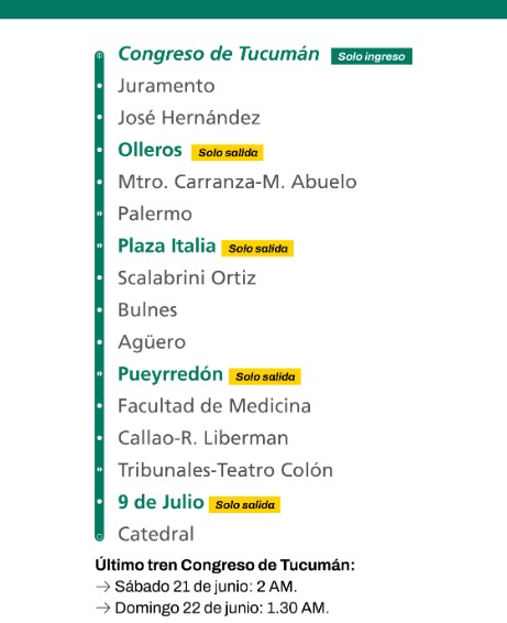 Por los recitales de Los Piojos, el Subte vuelve a extender su horario