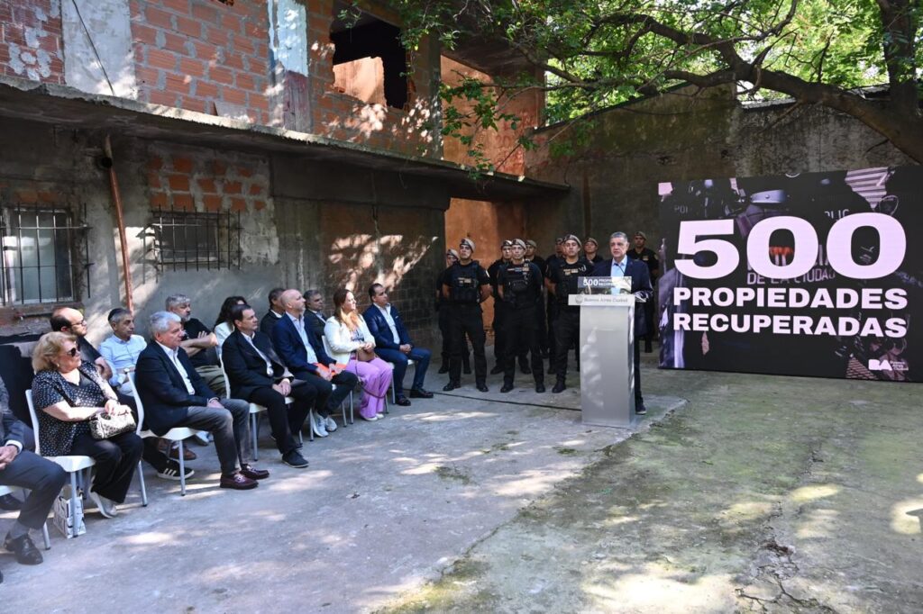 La Ciudad recuperó 500 propiedades usurpadas