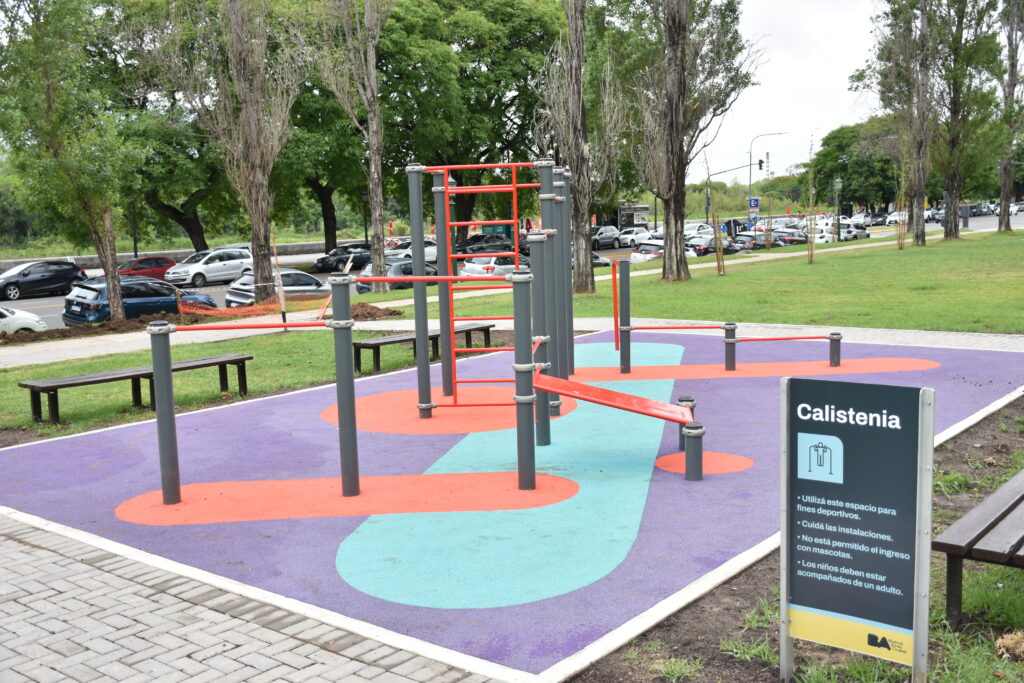 Fue recuperado el Parque Francisco Urondo y se sumó un nuevo sector deportivo