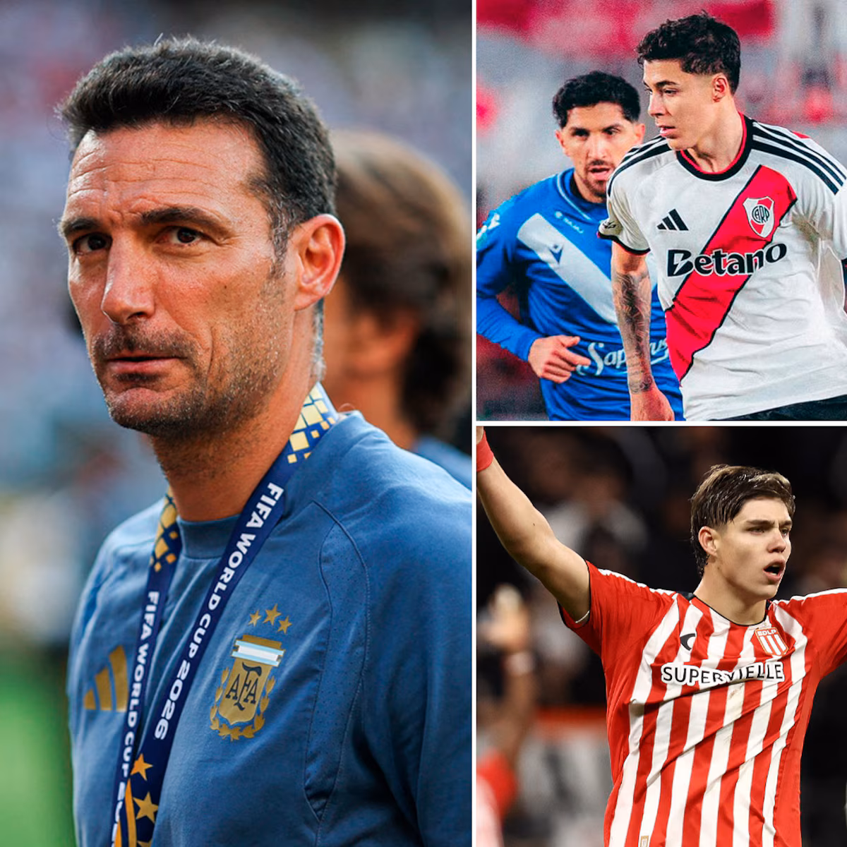 Scaloni sorprendió con la lista de la selección argentina y sumó a nueve futbolistas para los amistosos